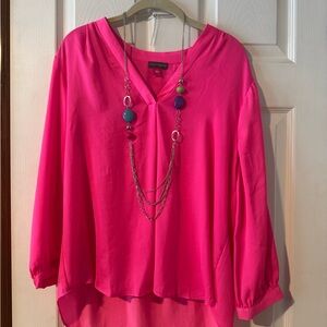Vince Camuto Fuchsia Blouse